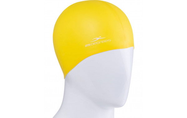 Шапочка для плавания 25DEGREES Nuance Yellow, силикон 600_380