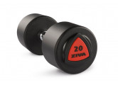 Гантель серии ZVO уретановое покрытие красная вставка 34 кг Ziva ZVO-DBPU-1023