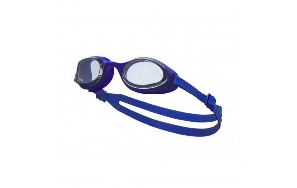 Очки для плавания ПРОЗРАЧНЫЕ линзы, нерегулир.переносица, черная оправа Nike Hyper Flow NESSD13204 600_380