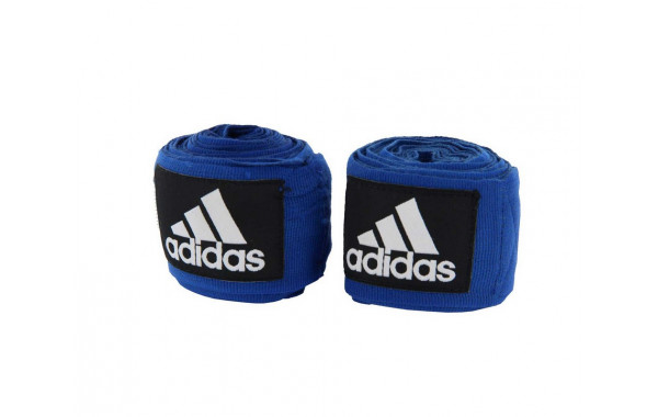 Бинты эластичные Adidas AIBA Rules Boxing Crepe Bandage (пара) adiBP031 синие 600_380