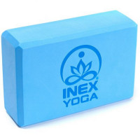 Блок для йоги Inex EVA 3" Yoga Block YGBK3-CB 23x15x7 см, кобальтовый синий