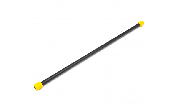 Гимнастическая палка Live Pro Weighted Bar LP8145-2 2 кг, желтый\черный 600_380