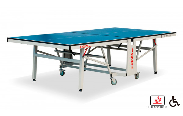 Теннисный стол складной для помещений K-2023 Giant Dragon 51.202.30.0 600_380