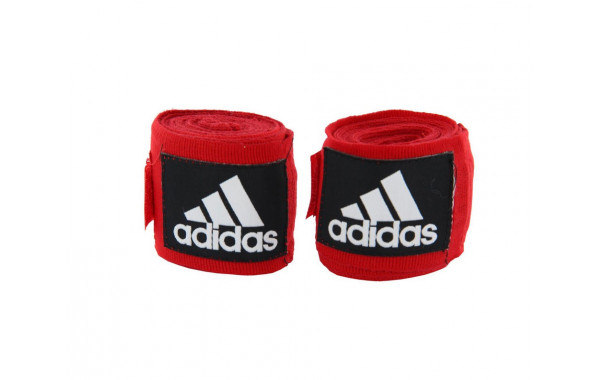 Бинты эластичные Adidas AIBA Rules Boxing Crepe Bandage (пара) adiBP031 красные 600_380