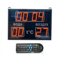 Часы-термометр СТ1.25-2td ПТК Спорт 017-2505