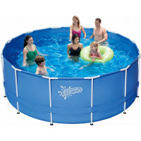 Каркасный бассейн круглый 366x122см SummerEscapes Polygroup Р20-1248