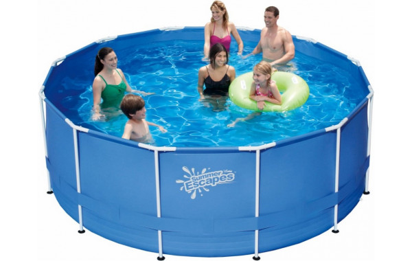 Каркасный бассейн круглый 366x122см SummerEscapes Polygroup Р20-1248 600_380