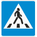 Дорожный знак Пешеходный переход Romana 057.96.00 75_75