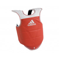 Защита корпуса двухсторонняя Adidas Kids Body Protector Reversible WTF сине-красная adiTKP01
