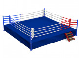Ринг боксерский на подиуме Glav размер 7х7х0,5 м, боевая зона 6х6 м 5.300.6