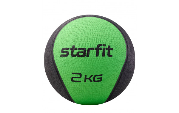 Медбол высокой плотности 2 кг Star Fit GB-702 зеленый 600_380