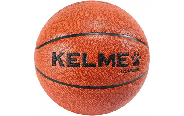 Мяч баскетбольный Kelme 8202QU5001-217, р. 7, 8 пан., ПУ, нейлон. корд, бутил. камера, ярко-коричневый 600_380