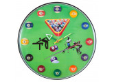 Часы настенные Weekend 12 шаров d32 см 40.135.12.0 зеленые, пластик