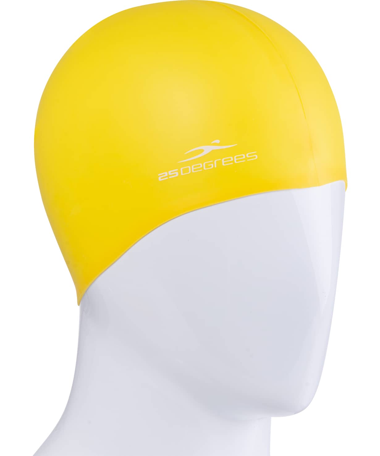 Шапочка для плавания 25DEGREES Nuance Yellow, силикон 1230_1476