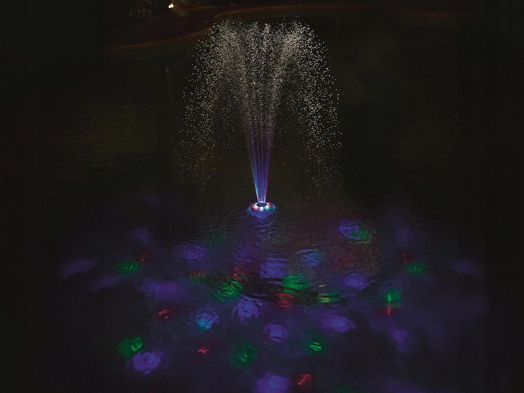 Плавающий фонтанчик с подсветкой Bestway 14 см 58493 1067_800