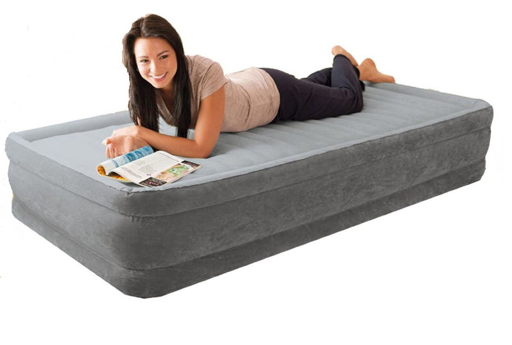 Надувная кровать Intex Comfort-Plush 99х191х46см, встроенный насос 220V 64412 1038_700