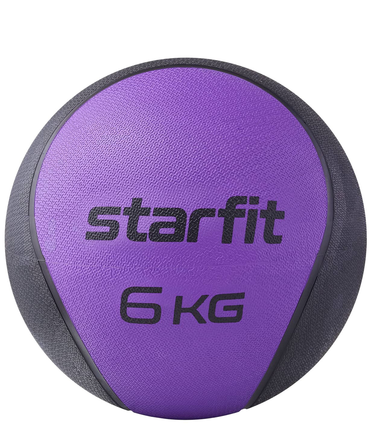 Медбол высокой плотности 6 кг Star Fit GB-702 фиолетовый 1230_1476