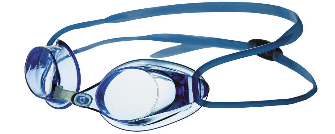 Очки для плавания Atemi стартовые, силикон синей R101 1081_432