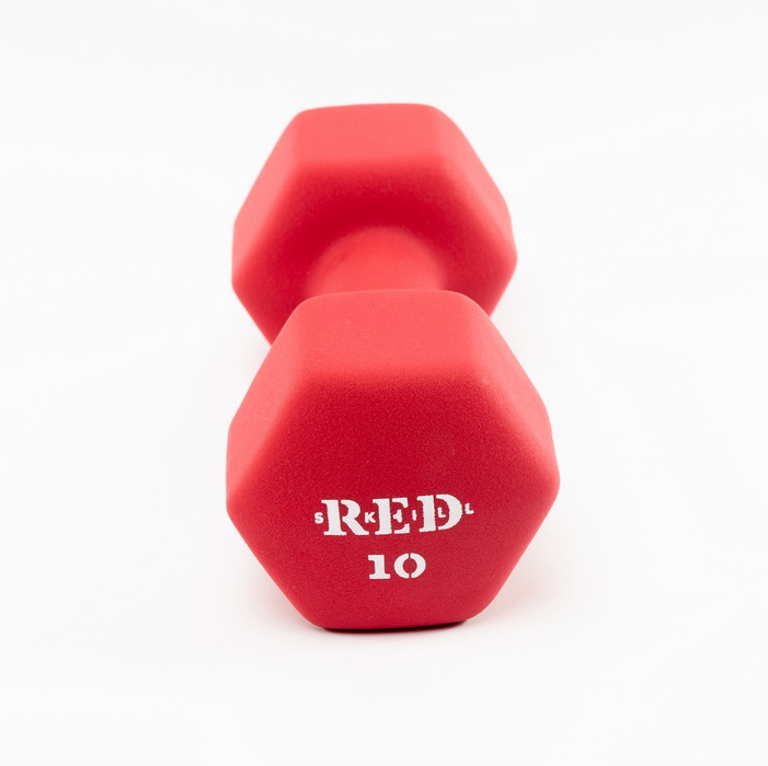Гантель неопреновая RED Skill 10 кг 701_700