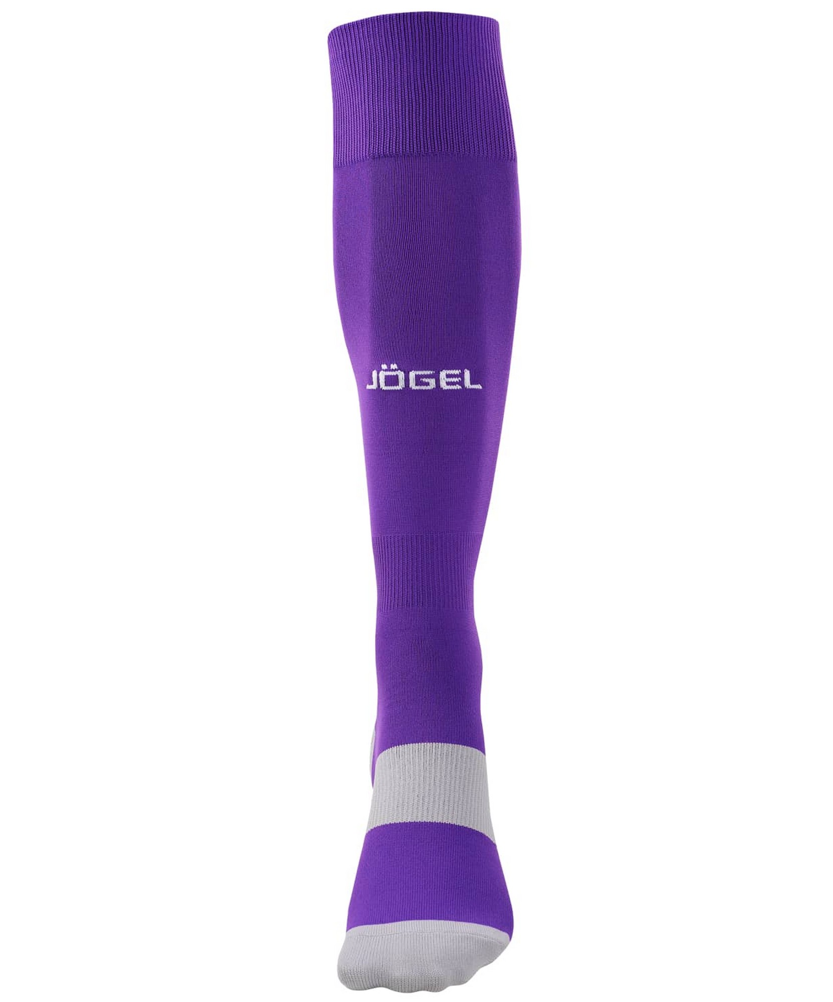 Гетры футбольные Jogel Camp Basic Socks, фиолетовый\серый\белый 1663_2000