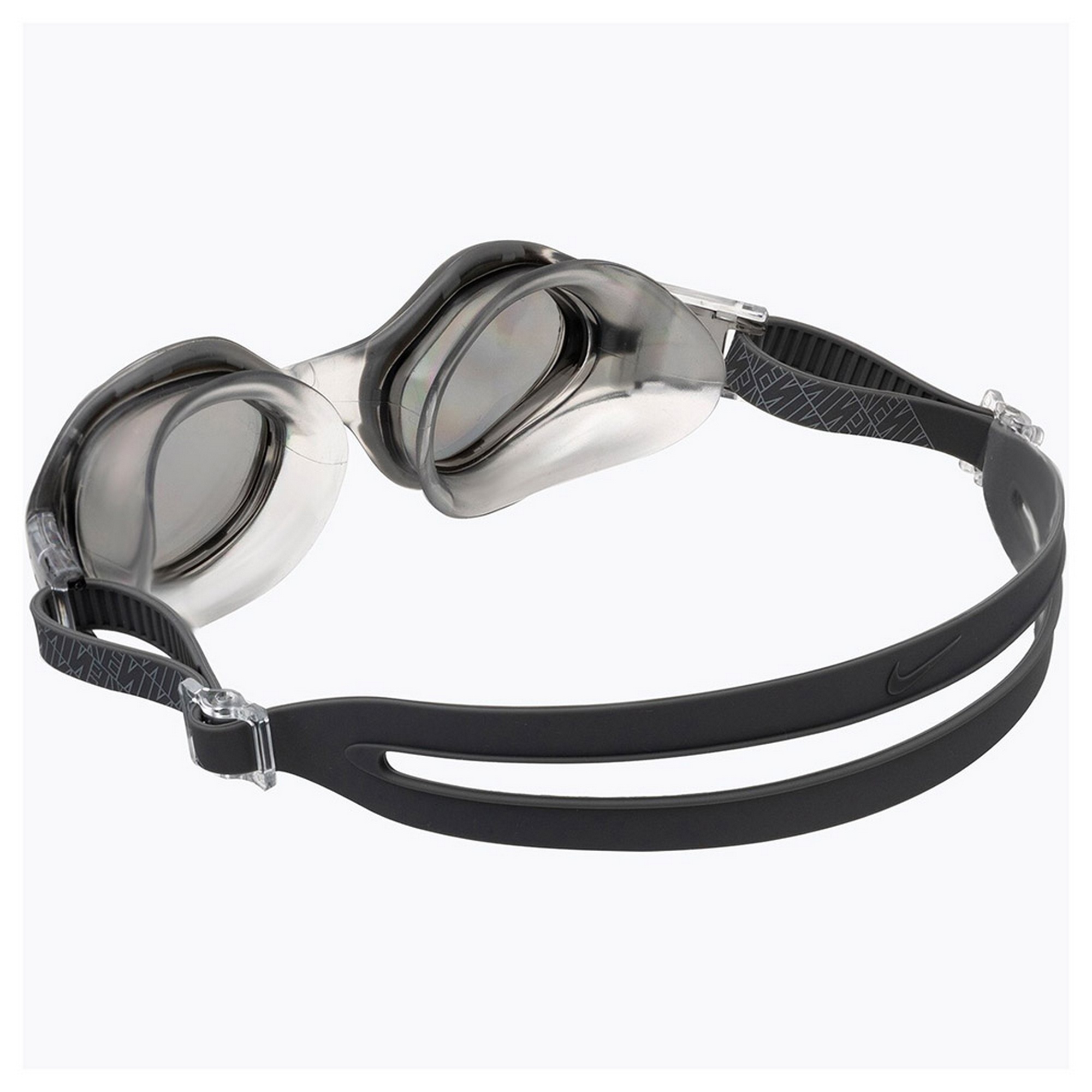 Очки для плавания ДЫМЧАТЫЕ линзы, нерегулир. переносица, черная оправа Nike Flex Fusion NESSC152014 2000_2000