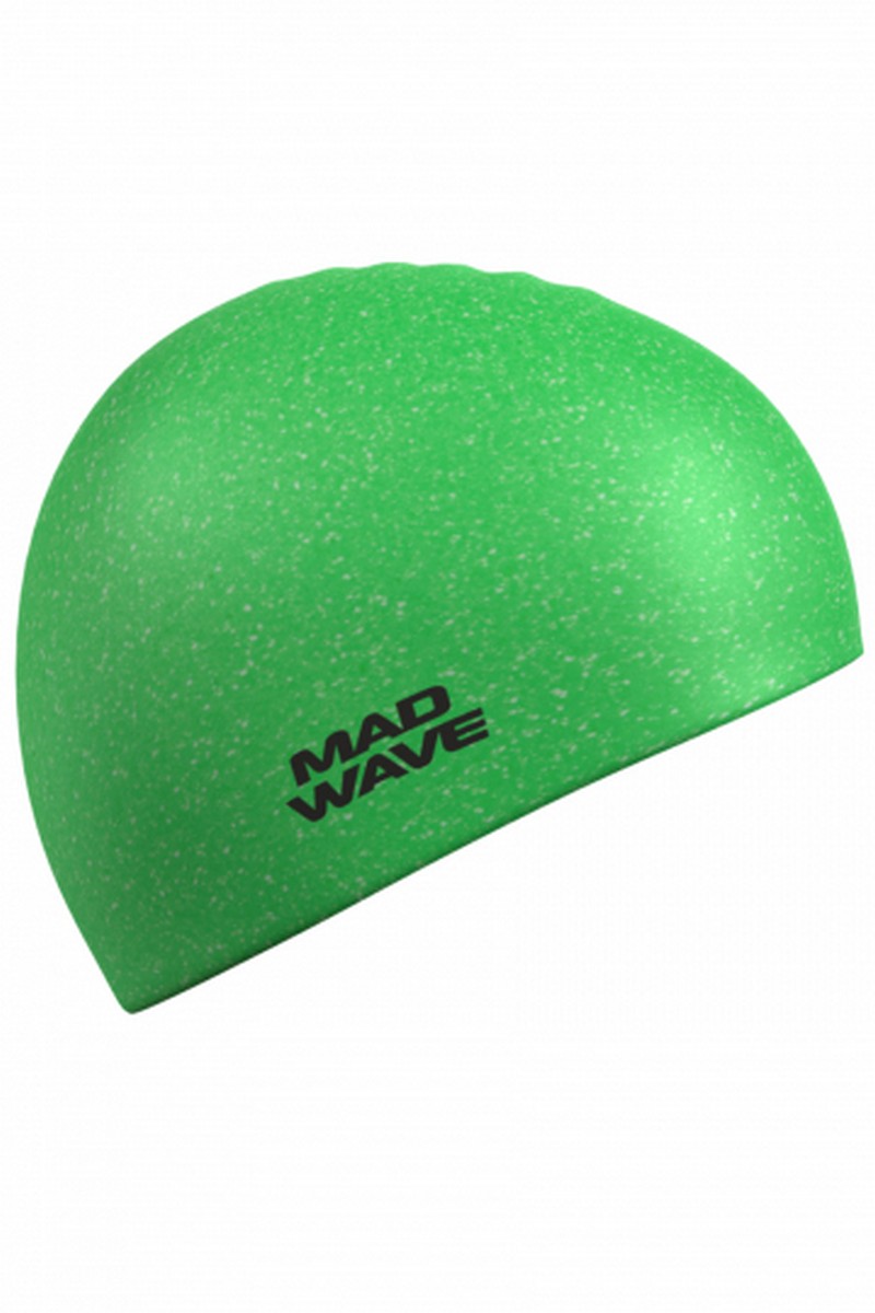 Шапочки для плавания Mad Wave Recycled M0536 01 0 02W зеленый 800_1200