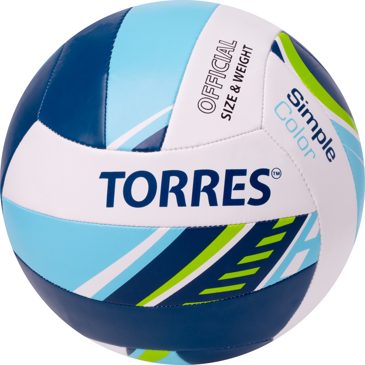 Мяч волейбольный Torres Simple Color V323115 р.5 1200_1200