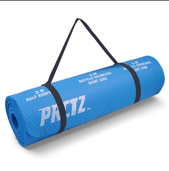 Коврик для фитнеса в комплекте с ремнем-стяжкой PRCTZ ALL PURPOSE FITNESS MAT,183х61х1см PF2510 554_562