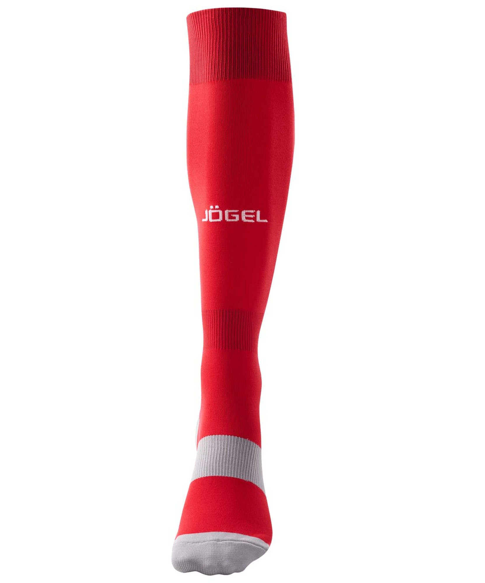 Гетры футбольные Jogel Camp Basic Socks, красный\серый\белый 1663_2000