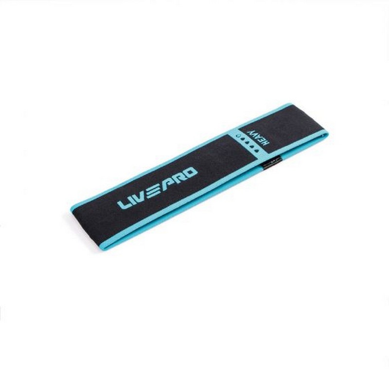 Тканевый амортизатор Live Pro Resistance Loop Band LP8414-S-BK низкое сопротивление 800_800