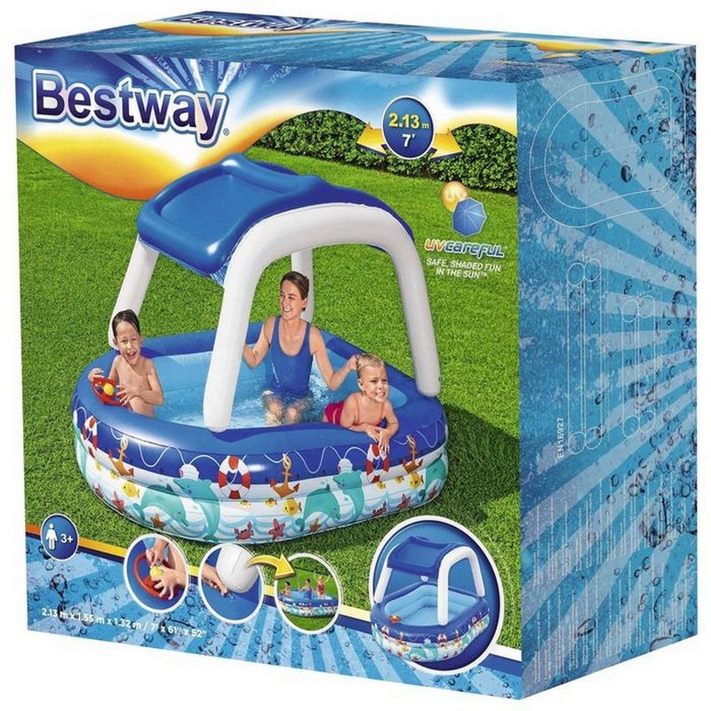 Игровой центр 213х155х132см Bestway Морской капитан 54370 800_800