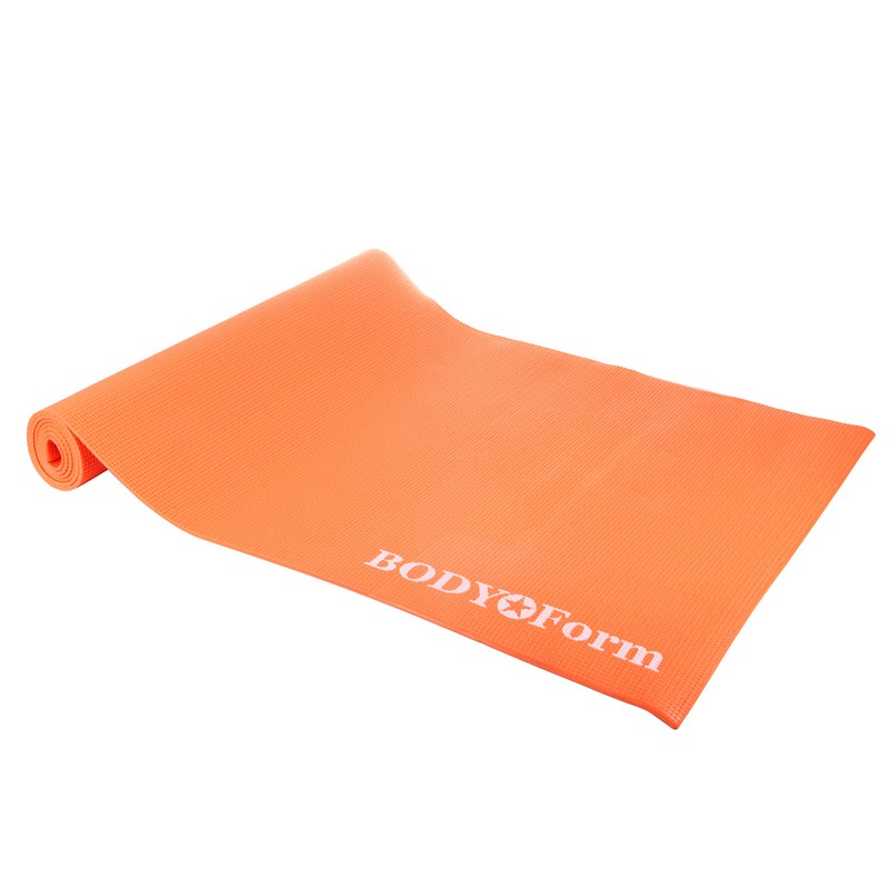 Коврик гимнастический Body Form 173x61x0,4 см BF-YM01 оранжевый 800_800