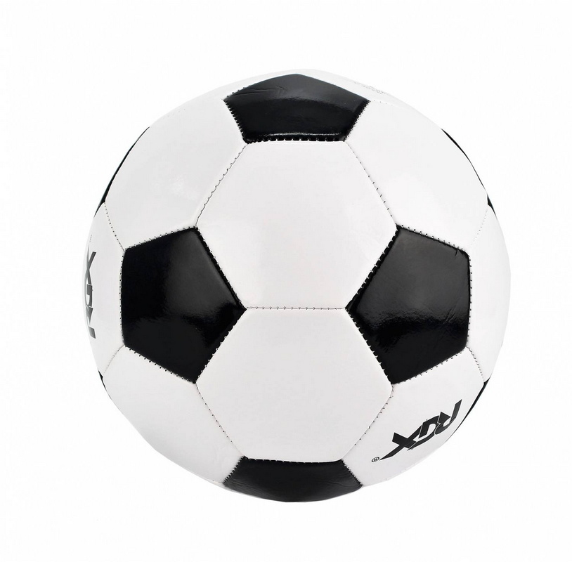 Мяч футбольный RGX FB-1704 Black р.5 814_800