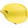 Шапочка для плавания силиконовая взрослая (желтая) Sportex E41558 120_120
