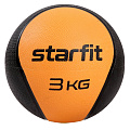 Медбол высокой плотности 3 кг Star Fit GB-702 оранжевый 120_120